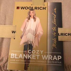 WOOLRICH Cozy Blanket Wrap